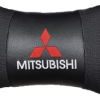 Mitsubishi-lederen-hoofdsteun-kussen