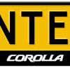 Corolla-logo-kentekenplaathouder