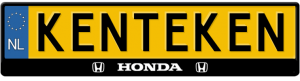 Honda-kentekenplaathouder