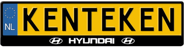 Hyundai-3d-kentekenplaathouder