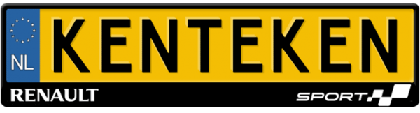 Renault-Sport-logo-kentekenplaathouder