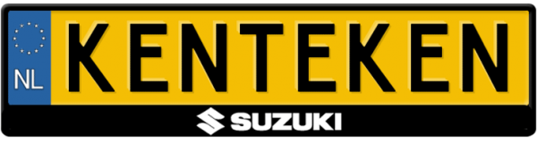 Suzuki-midden-kentekenplaathouder