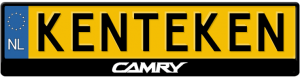 Toyota-Camry-logo-kentekenplaathouder