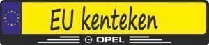 Opel Skinny kentekenplaathouder