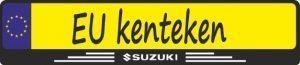 Suzuki Skinny kentekenplaathouder